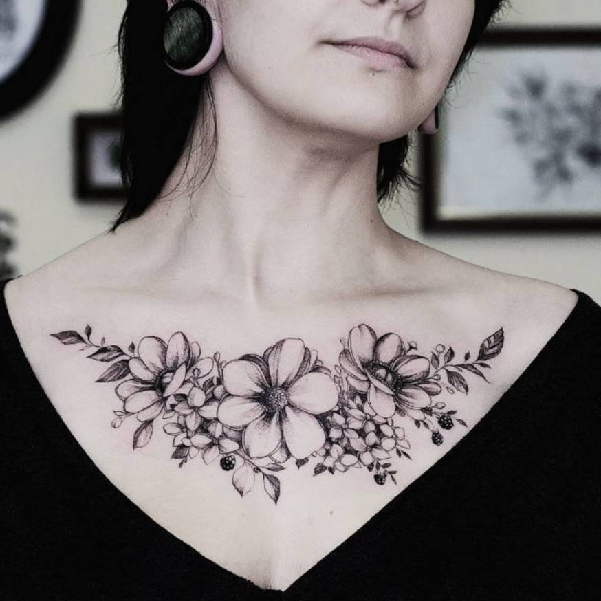 flower tattoo